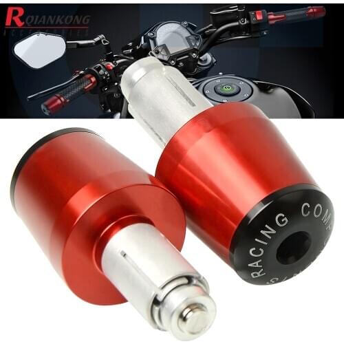 Universal Motorcycle 22MM HandleBar End Handle ends Handle Grips For Yamaha YZF R1 R3 R6 R15 R25 R125 R1M XJ6 TMAX NMAX XMAX300