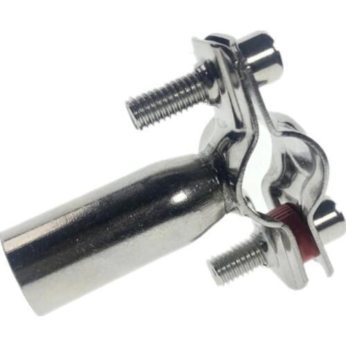 1/2"-4-1/4" Sanitary Stainless Steel SS304 Bracket Pipe Fittings Ajustable Clamp pipe fixer