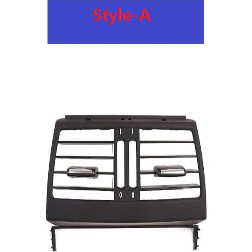 ABS Car Rear Air Conditioning Vent Frame Trim Car Accessories For BMW X5 X6 E70 E71 2008-2013