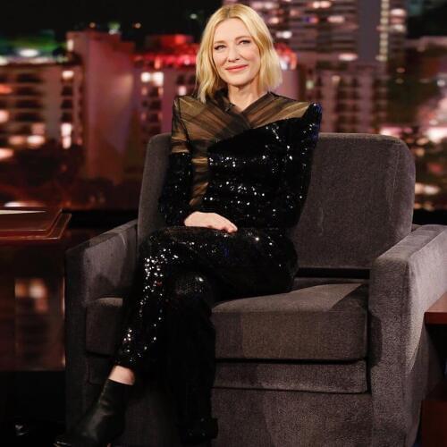 Shiny Sequin Ruched Black Sexy Two Piece Pants Set Long Sleeve V Neck Elegant Wide Leg Pants For Women