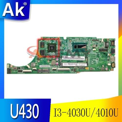 For Lenovo IdeaPad U430 U430P laptop motherboard separate graphics card I3-4030U I3-4010U 2G.FRU 90003344 5B20G16354