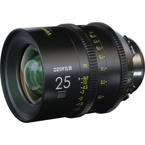 DZOFilm VESPID 25mm T2.1 Lens PL or EF Mount for Cinema Camera