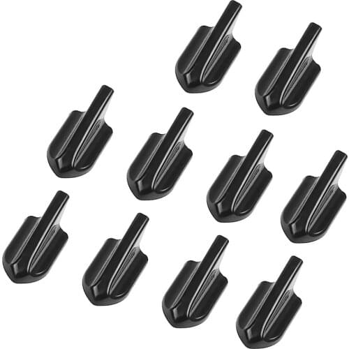 10pcs Vortex Generator Shark Fin Spoiler Diffuser Decoration For Style