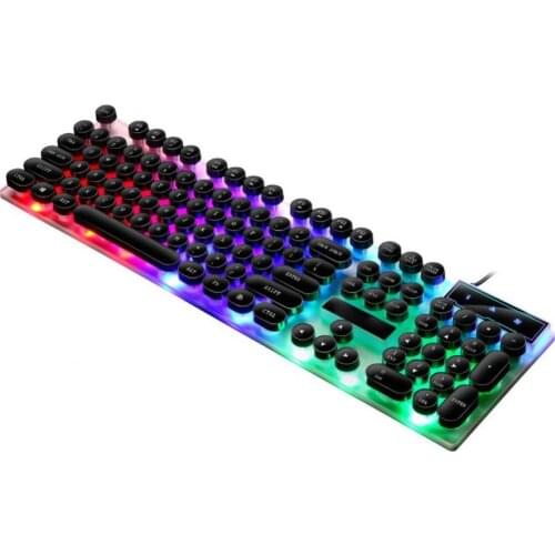 GTX30/K820 Wired USB 104 Buttons LED Backlit Gaming Keyboard PC Computer