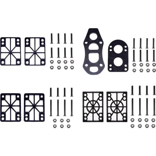 Skateboard Longboard Risers Pads Shock Absorption Skate Boards Truck Pads for Skate Board Decks Cruiser