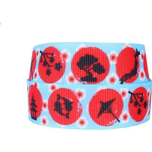 FLRA Ribbon 38mm Japanese theme printed ribbons for decoration