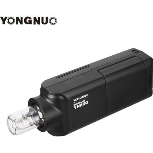 YONGNUO YN200 TTL HSS 2.4G 200W Lithium Battery with USB Type C,Compatible YN560-TX (II)/YN560-TX Pro/YN862 for Canon Nikon