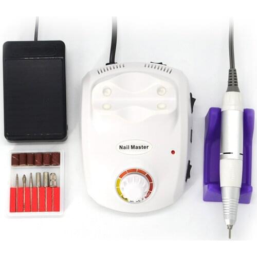 35000RPM Nail Polishing Drill manicure Machine For Nail Art Tools Kit Electric Nail File with Cutter Nail Art Drill
