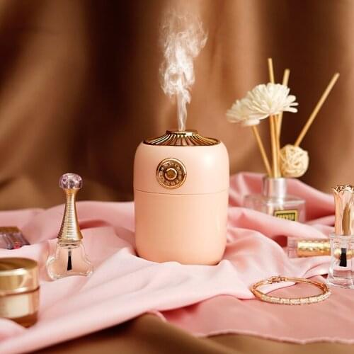 USB Mini Diffuser 180ml Retro Household Humidifier Portable Mini Desktop For Home Office Car Mist Maker Sprayer