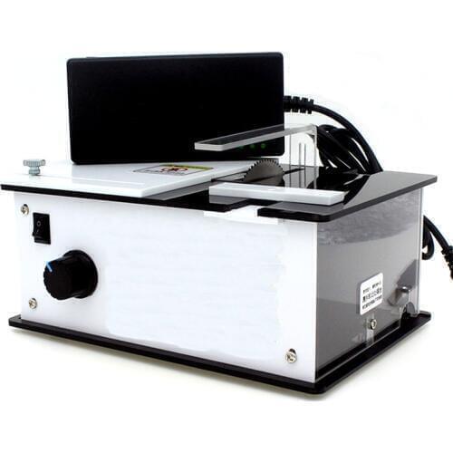 Multifunction Mini Table Saw Handmade Woodworking Bench Saw DIY Hobby Model Crafts Cutting Tool HSS Circular Saw Blade