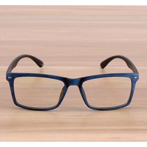Eye Glasses Men and Women Unisex Wooden Pattern Fashion Retro Optical Spectacle Eyeglasses Glasses Frame Vintage Eyewear