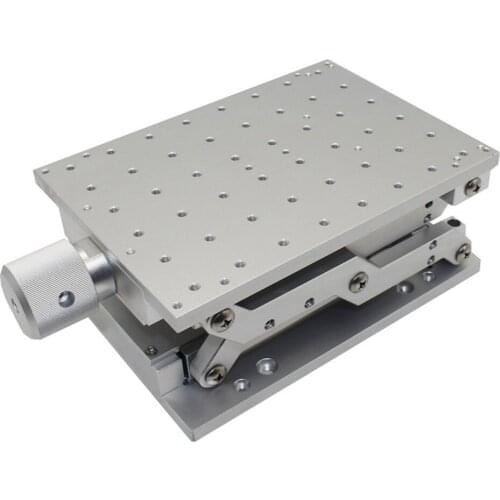 Worktable Stroke 60MM Laser Marking Engraving Machine Z-Axis Positioning Moving Work Table 150x100x75MM Workbench