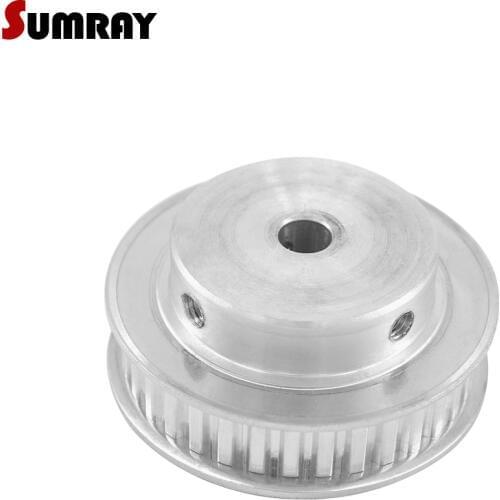 SUMRAY XL 36T Timing Pulley 6/8/10/12mm Inner Bore Stepper Motor Pulley 11mm Belt Width CNC Belt Pulley for 10mm Timing Belt