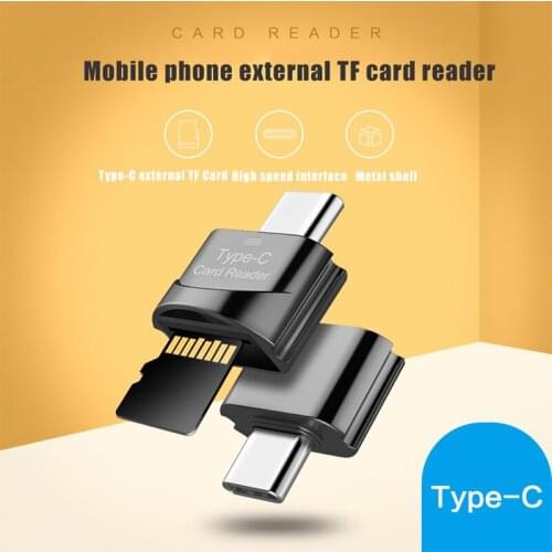 New USB 3.0 Type-C to Micro-SD Smart Adapter Card Reader Portable Compact Multi-function Card Reader