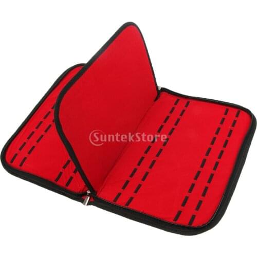 High-end Leather Velvet Watch Storage Display Box Case Bag Holder Organizer