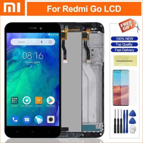 5.0 " Lcd for Xiaomi Redmi Go LCD Display Touch Screen Digitizer Assesmbly Replacement For Redmi GO LCD Display Screen
