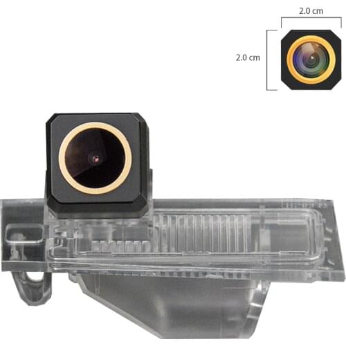 Misayaee Golden HD Car Rear View Reverse Camera Plate Light for Fiat Viaggo hatchback 2013 Ottimo 2014 2015