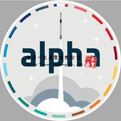 Car Goods Sticker Mission Spatiale Alpha Pesquet Espace Crew Dragon Ase Esa Space