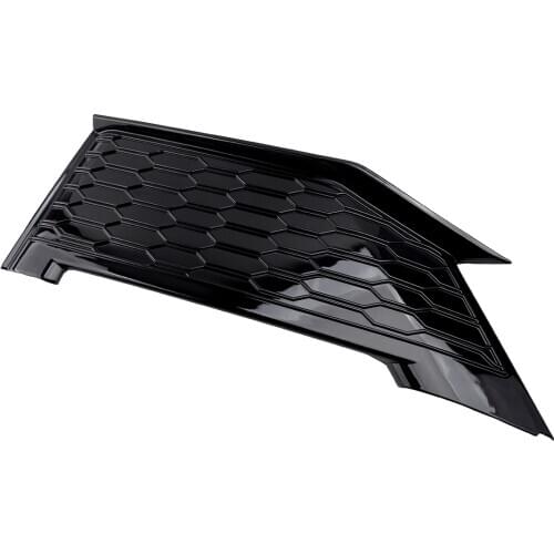 Car Front Fog Light Lamp Cover Trim Cap Glossy Black ABS plastic fit for Honda Civic Sedan 10th Gen 2016 2017 2018 2019 2020