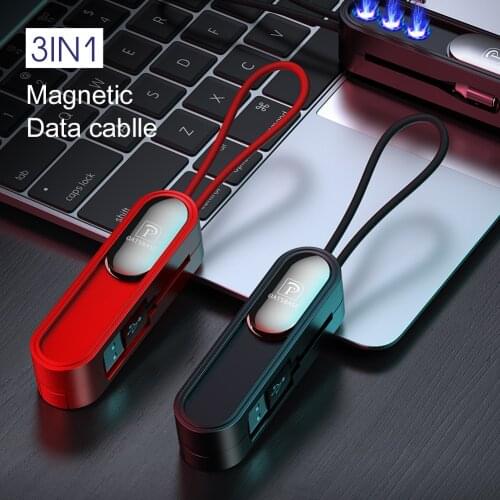 Usb magnetic cable iphone charger micro usb cable type c usb lightning cable c cable micro usb for Xiaomi iphone xr iphone 7