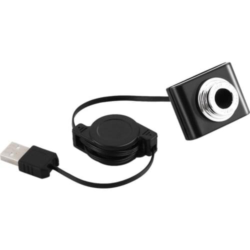 8 Million Pixels Mini Webcam HD Web Computer Camera with Microphone for Desktop Laptop USB Plug and Play for Video Calling