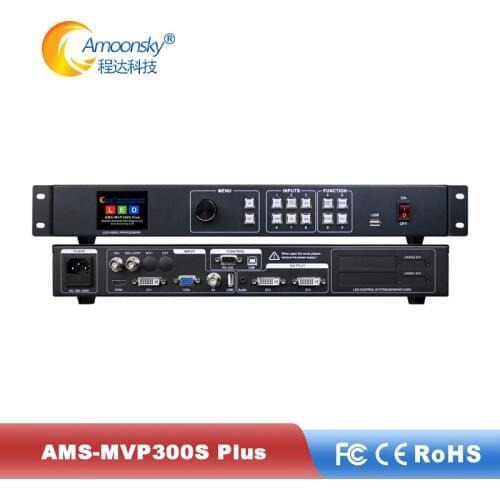 Russia vidoe processor mvp300s plus like novastar VX2S controller support 3840*640 resolution for ourdoor indoor screen module