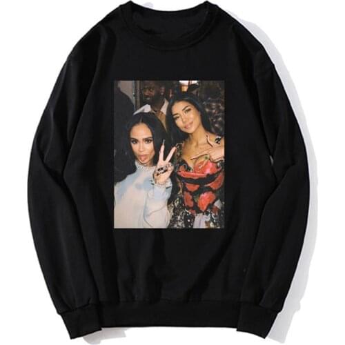 Jhene Aiko X Kehlani X Big Sean Custom Design Print hoodie Men Fleece Sweatshirt Unisex Hoodies Sweater Streetwear