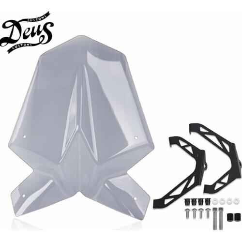 SPORT Double Bubble Windscreen Windshield with Bracket Wind Deflector Motorcycle Accessories New For KTM DUKE 790 2018- 2020