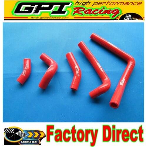 High performance silicone radiator hose FOR HONDA CR250 CR 250 05 06 07 08 2003 2004 2005 2006 RED