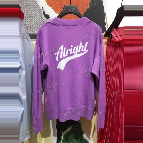 Patads French womens s s spring summer street paifan lightning letter T-shirt eurida s2421e