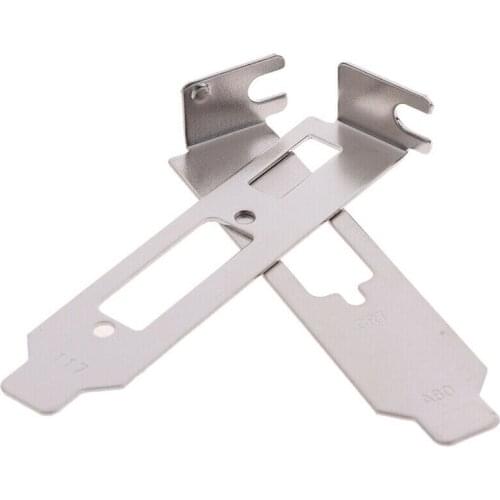 2pcs/lot Low Profile Bracket Adapter HDMI Port For Half Height Graphic Video (VGA and DVI +HDMI)