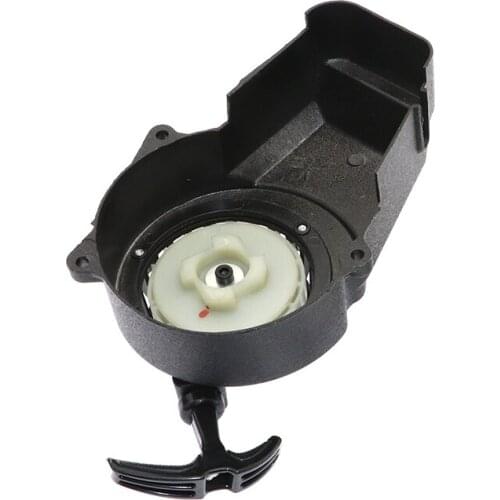 49CC small sports engine aluminum roll-up tray puller starter with flywheel mini motorcycle accessories