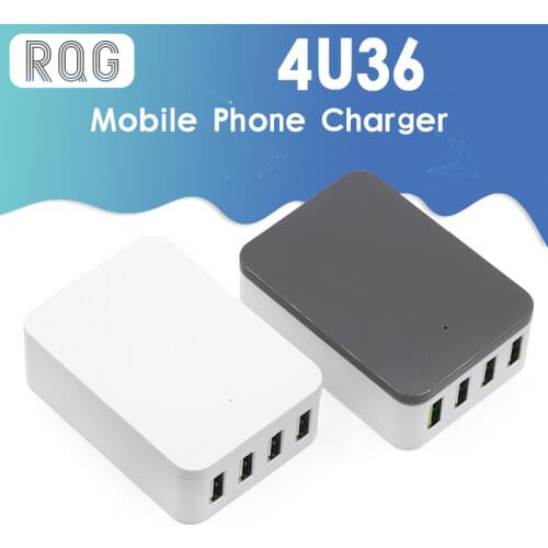4U36 Marine Mobile Phone Charger with Fast Charging and Multi-port USB Safety Protection DC12V24V36V
