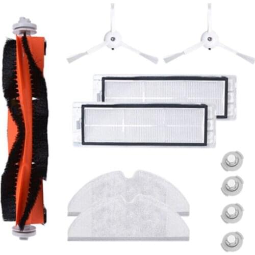 Side Brush Roll Brush Mop Colth Filter for Xiaomi Roborock Robot S50 S51 S55 S5 S6 Vacuum Cleaners Parts Accessories