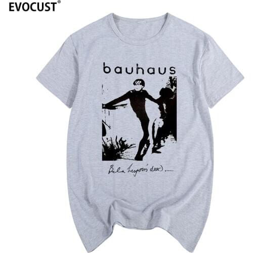 Bauhaus Bela Lugosi S Dead Post punk Band Peter Murphy T-shirt Cotton Men T shirt New TEE TSHIRT Womens unisex Fashion