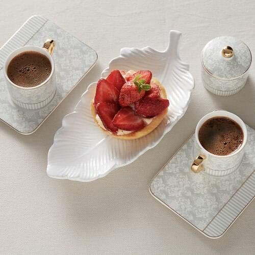White Delight, Nap Bowls and two people for Coffee Cup Pad