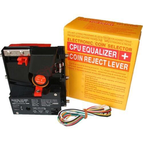 CH-268T Top Entry Single Coin Coin Selector coin Acceptor for Vending Arcade Machine MAME JAMMA Cabinet