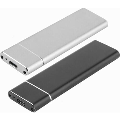 M2 SSD Case USB 3.1 Type C to M.2 NGFF SSD Enclosure Adapter 6Gbps External Hard Disk Case Type-C 3.1 B-Key M.2 SSD Box