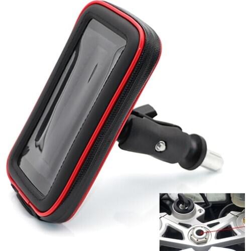Phone Holder Fork Stem Mount Bracket Motorcycle Navigation Bracket for Yamaha YZF R1 02-17 R6 R6