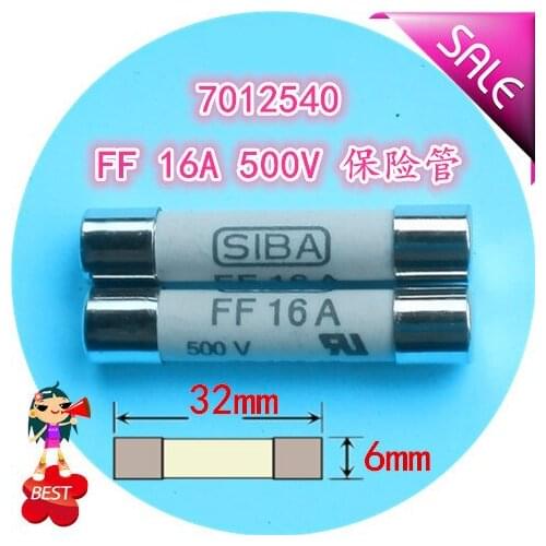FF 16A 500V 7012540 6.3x32mm Multimeter Fuses