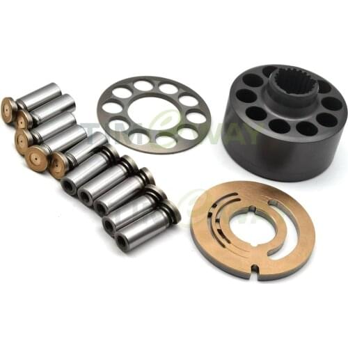 Hydralic Piston Pump Kit Valve Plate PIstons Plunger Block for Yanmar Vio17 Mini Excavator