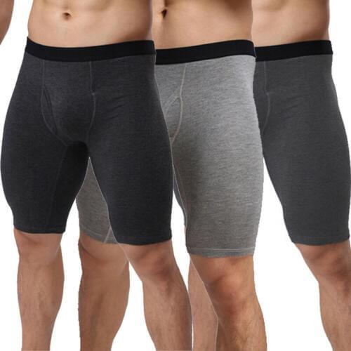 Men Tights Boxers Underwear Bulge Pouch Compression Shorts Trunks Bottom