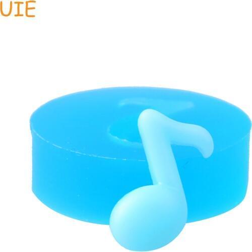 PYL016U 19.2mm Music Note Silicone Push Mold - Cupcake Topper, Fondant Craft, Resin, Jewelry Making, Gum Paste, Candy, Icing Wax