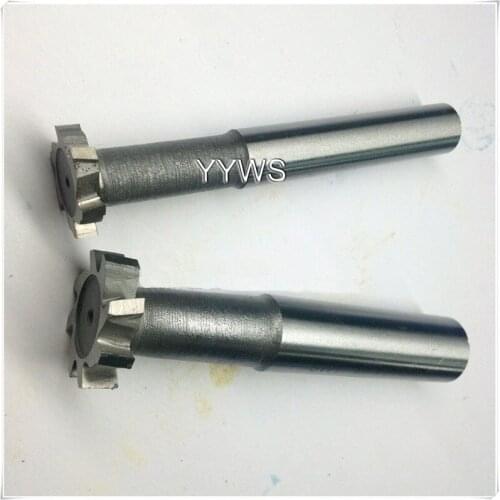 HSS T-Slot Endmil Cutter Dia 20mm/22mm/25mm HSS T Slot Cutter T Slot End Mill Metal Cutting Tools