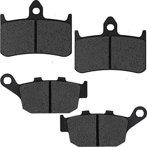 For Honda NT 650 J/K/L Bros 1988 1989 1990 1991 1992 NT650 Motorcycle Brake Pads Front Rear