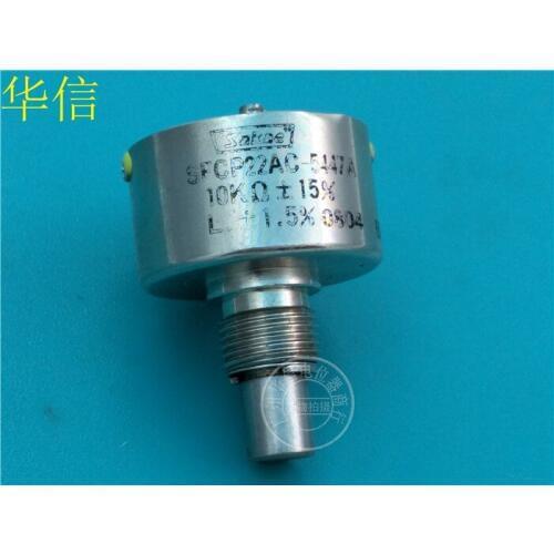 [VK] Used SFCP22AC-5447A 10K conductive plastic potentiometer 1.5% switch