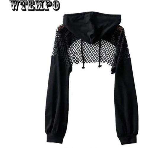 Женские длинные толстовки WTEMPO China At AliExpress