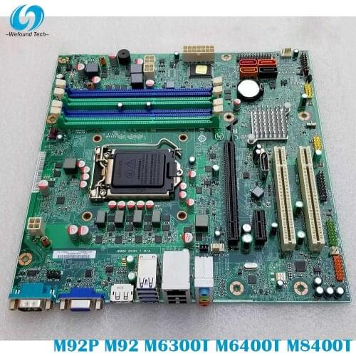 100% Working Desktop Motherboard for M82 M92P M8400T IS7XM 03T8227 03T7083 03T6821 Q75 Q77 1155 System Board Fully Tested