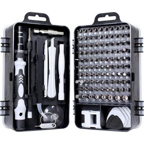 115 In 1 Screwdriver Set Magnetic Torx Phillips Screwdriver Bit Precision Screw Driver Repair Mobile Phone PC Clock Hand Tools