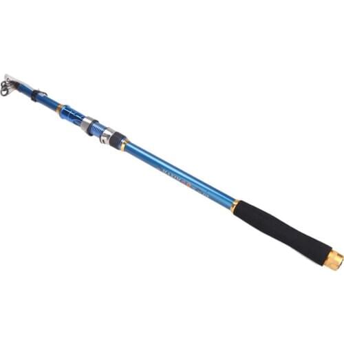 2.1m Telescopic Portable Carbon Fiber Durable Outdoor Boat Sea Fishing Rod